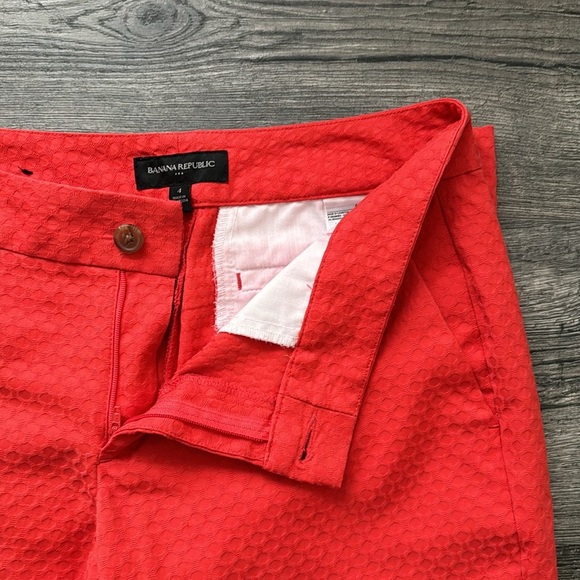 Banana Republic Orange Ankle Pant, size 4 - Picture 2 of 4